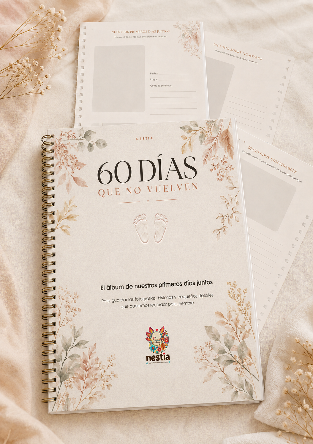 Álbum imprimible 60 días que no vuelven de Nestia