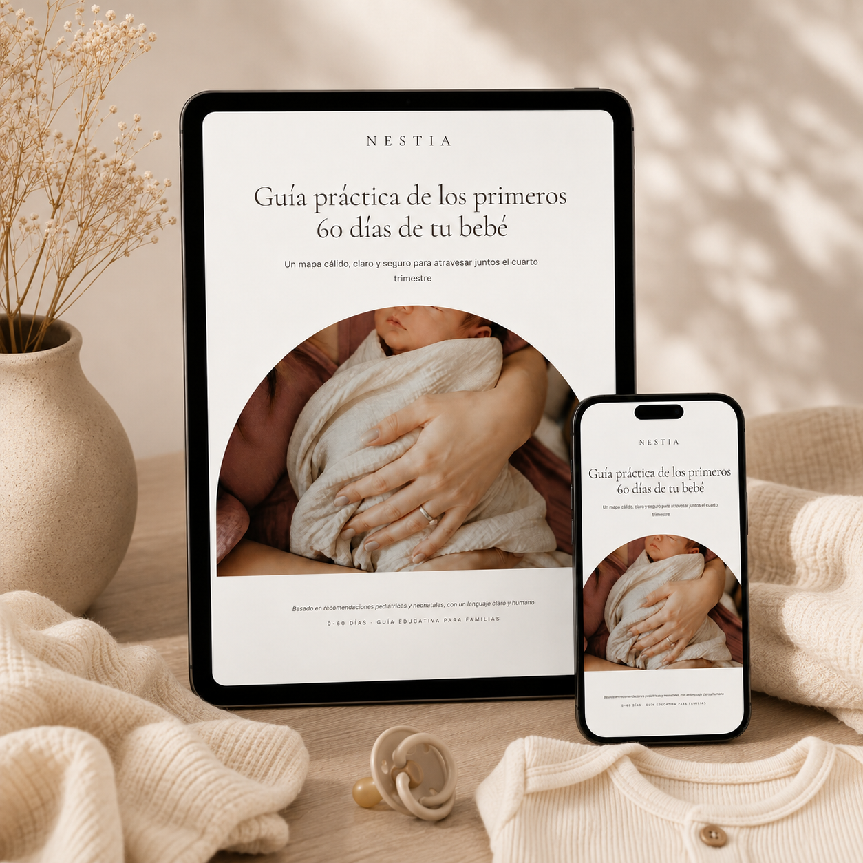 Guía práctica de los primeros 60 días de tu bebé